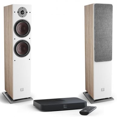 Активная напольная акустика Dali Oberon 7 C Light Oak + Sound Hub Compact